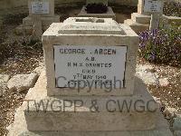 Malta (Capuccini) Naval Cemetery - Sargent, George