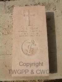 Malta (Capuccini) Naval Cemetery - Shaw, A S