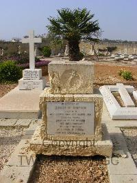 Malta (Capuccini) Naval Cemetery - Simpson, Gibson William