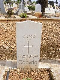 Malta (Capuccini) Naval Cemetery - Stephens, P V