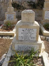 Malta (Capuccini) Naval Cemetery - Stewart, J