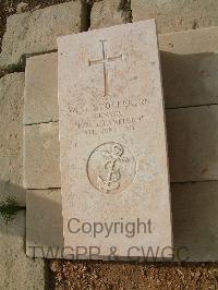 Malta (Capuccini) Naval Cemetery - Stocker, W G