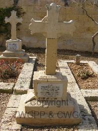 Malta (Capuccini) Naval Cemetery - Sylvan, Frank