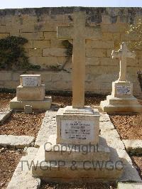 Malta (Capuccini) Naval Cemetery - Tavernier, 