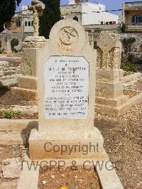 Malta (Capuccini) Naval Cemetery - Thompson, H. William