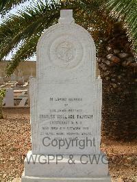 Malta (Capuccini) Naval Cemetery - Thompson, C W