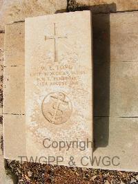 Malta (Capuccini) Naval Cemetery - Tong, W E