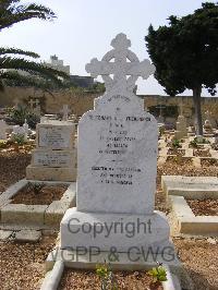 Malta (Capuccini) Naval Cemetery - Tredennick, C J