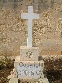 Malta (Capuccini) Naval Cemetery - Veale, J