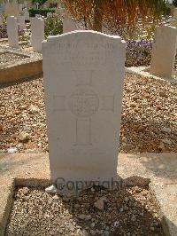 Malta (Capuccini) Naval Cemetery - Vernon, George