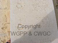 Malta (Capuccini) Naval Cemetery - Vinall, John Douglas