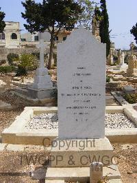 Malta (Capuccini) Naval Cemetery - Voce, John E.