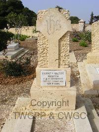 Malta (Capuccini) Naval Cemetery - Walters, Maurice Howard