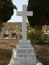 Malta (Capuccini) Naval Cemetery - Warr, Joseph E.