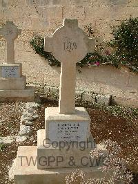 Malta (Capuccini) Naval Cemetery - White, R