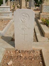 Malta (Capuccini) Naval Cemetery - Williams, Arthur