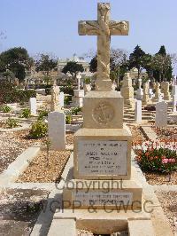 Malta (Capuccini) Naval Cemetery - Williams, James