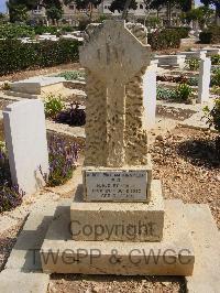 Malta (Capuccini) Naval Cemetery - Winspear, Albert William