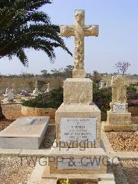 Malta (Capuccini) Naval Cemetery - Wright, Frederick