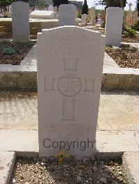 Malta (Capuccini) Naval Cemetery - Wymer, Stanley