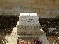 Malta (Capuccini) Naval Cemetery - Zuereb, Geo Mario