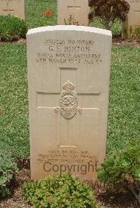 Medjez-El-Bab War Cemetery - Hinton, George Edwin