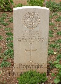 Medjez-El-Bab War Cemetery - Houston, David