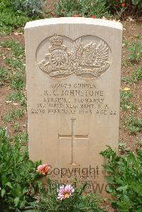 Medjez-El-Bab War Cemetery - Johnstone, Robert Cannon