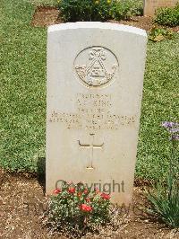 Medjez-El-Bab War Cemetery - King, Arthur Edward