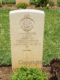 Medjez-El-Bab War Cemetery - Lyon, John