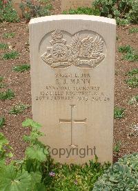 Medjez-El-Bab War Cemetery - Mann, Richard Peter Montague