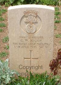 Medjez-El-Bab War Cemetery - Mason, George William