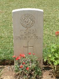 Medjez-El-Bab War Cemetery - McBride, Edward