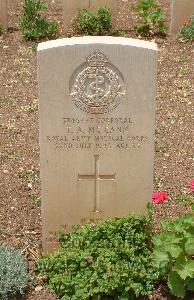 Medjez-El-Bab War Cemetery - McCann, Thomas Alfred