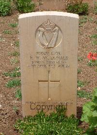 Medjez-El-Bab War Cemetery - McDonald, Frederick William