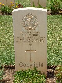 Medjez-El-Bab War Cemetery - McMahon, Patrick