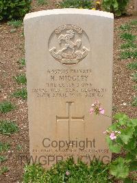 Medjez-El-Bab War Cemetery - Midgley, Harry