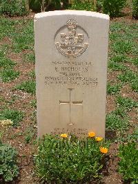 Medjez-El-Bab War Cemetery - Nicholls, Edwin