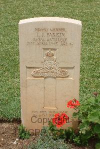 Medjez-El-Bab War Cemetery - Parkin, Thomas John