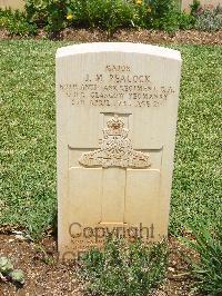 Medjez-El-Bab War Cemetery - Peacock, John Montague