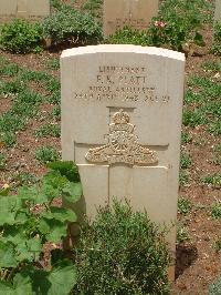 Medjez-El-Bab War Cemetery - Platt, Frank Kenneth