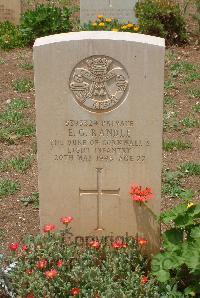 Medjez-El-Bab War Cemetery - Randle, Edwin George