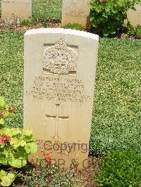 Medjez-El-Bab War Cemetery - Robertson, Stuart Duncan Gordon