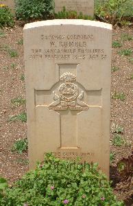 Medjez-El-Bab War Cemetery - Rumble, William