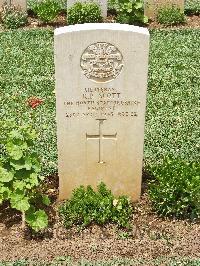 Medjez-El-Bab War Cemetery - Scott, Robert Brian