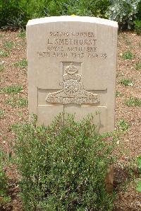 Medjez-El-Bab War Cemetery - Smethurst, Leslie