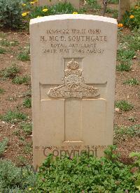 Medjez-El-Bab War Cemetery - Southgate, Harold McDonald