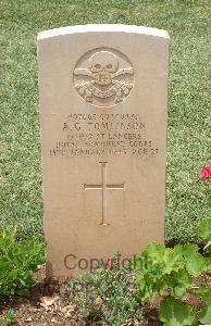 Medjez-El-Bab War Cemetery - Tomlinson, Albert George