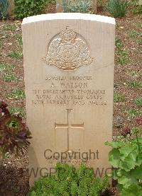 Medjez-El-Bab War Cemetery - Watson, Allan