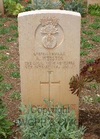 Medjez-El-Bab War Cemetery - Webster, Albert